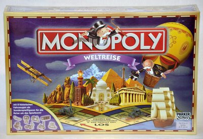 Alle Details zum Brettspiel Monopoly: Weltreise und ähnlichen Spielen