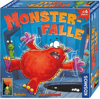 Alle Details zum Brettspiel Monster-Falle (Deutscher Kinderspielpreis 2011 Gewinner) und Ã¤hnlichen Spielen