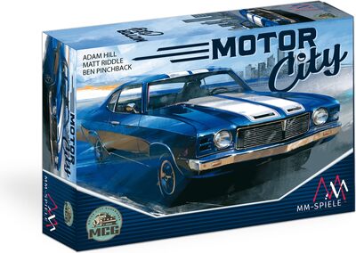 Alle Details zum Brettspiel Motor City und ähnlichen Spielen