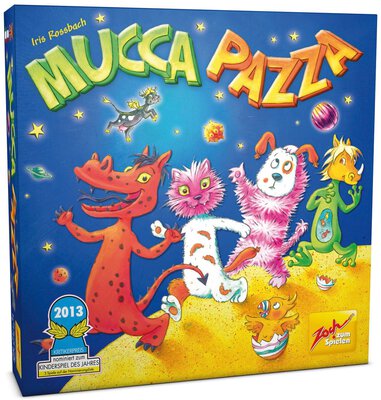Alle Details zum Brettspiel Mucca Pazza und ähnlichen Spielen