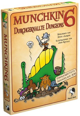 Alle Details zum Brettspiel Munchkin 6: Durchgeknallte Dungeons und ähnlichen Spielen