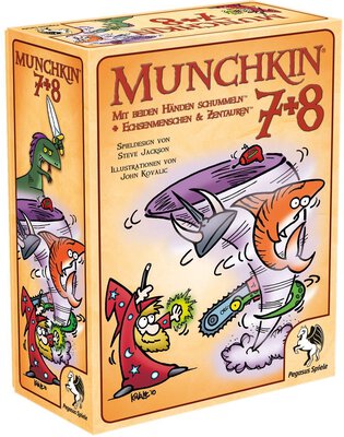 Alle Details zum Brettspiel Munchkin 7+8 und ähnlichen Spielen