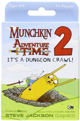 Alle Details zum Brettspiel Munchkin Adventure Time 2: It's a Dungeon Crawl! und ähnlichen Spielen