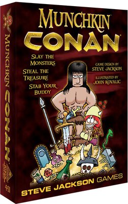 Alle Details zum Brettspiel Munchkin Conan der Barbar und ähnlichen Spielen