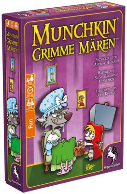 Alle Details zum Brettspiel Munchkin: Grimme Mären und ähnlichen Spielen