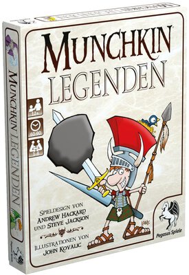 Alle Details zum Brettspiel Munchkin Legenden und ähnlichen Spielen