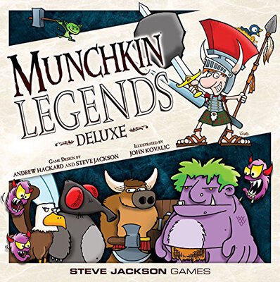 Alle Details zum Brettspiel Munchkin Legends Deluxe und ähnlichen Spielen