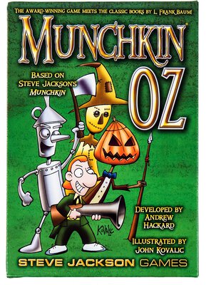 Alle Details zum Brettspiel Munchkin Oz und ähnlichen Spielen