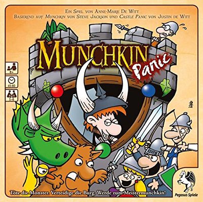 Alle Details zum Brettspiel Munchkin Panic und ähnlichen Spielen