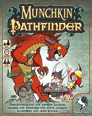 Alle Details zum Brettspiel Munchkin Pathfinder und ähnlichen Spielen