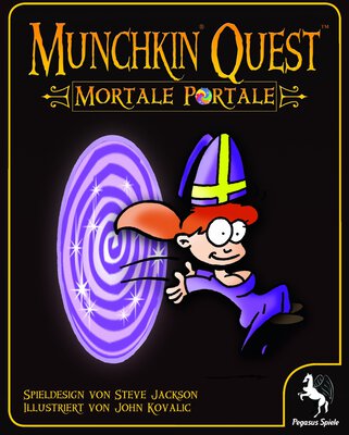 Alle Details zum Brettspiel Munchkin Quest: Mortale Portale (Erweiterung) und ähnlichen Spielen