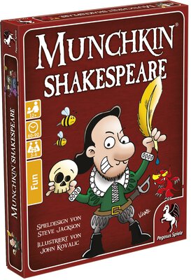 Alle Details zum Brettspiel Munchkin Shakespeare und ähnlichen Spielen