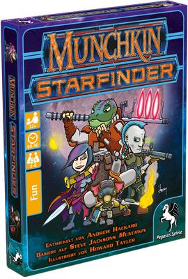 Alle Details zum Brettspiel Munchkin Starfinder und ähnlichen Spielen