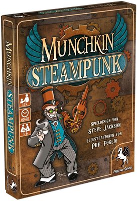 Alle Details zum Brettspiel Munchkin Steampunk und ähnlichen Spielen