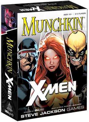 Alle Details zum Brettspiel Munchkin X-Men und ähnlichen Spielen