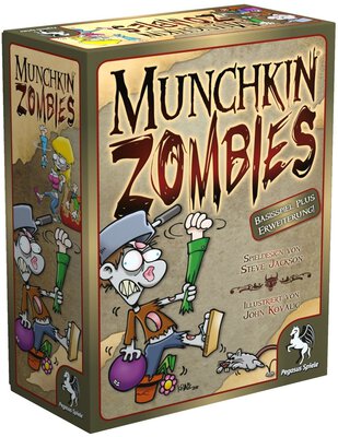 Alle Details zum Brettspiel Munchkin Zombies und ähnlichen Spielen