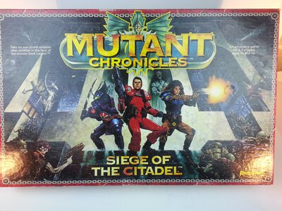Alle Details zum Brettspiel Mutant Chronicles: Siege of the Citadel und ähnlichen Spielen