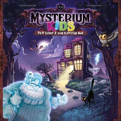 Alle Details zum Brettspiel Mysterium Kids: Der Schatz von Kapitän Buh und ähnlichen Spielen