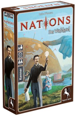 Alle Details zum Brettspiel Nations: Das WÃ¼rfelspiel und Ã¤hnlichen Spielen