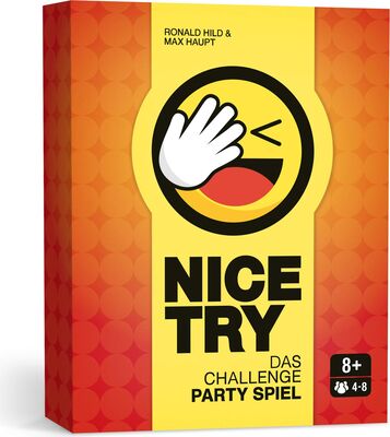 Alle Details zum Brettspiel NICE TRY: Das Challenge Party Spiel und ähnlichen Spielen