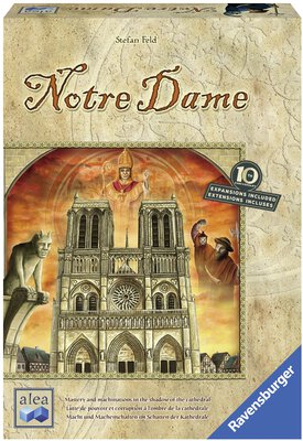 Alle Details zum Brettspiel Notre Dame: 10th Anniversary und ähnlichen Spielen