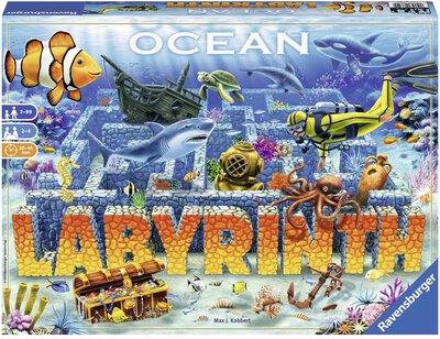 Alle Details zum Brettspiel Ocean Labyrinth und ähnlichen Spielen