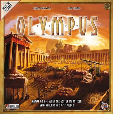 Alle Details zum Brettspiel Olympus und ähnlichen Spielen