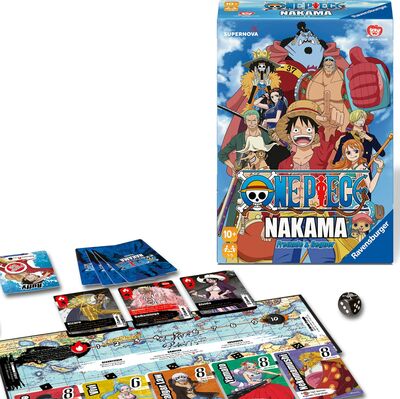 Alle Details zum Brettspiel One Piece Nakama: Freunde & Gegner und ähnlichen Spielen