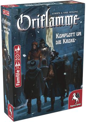 Alle Details zum Brettspiel Oriflamme - Komplott um die Krone und ähnlichen Spielen