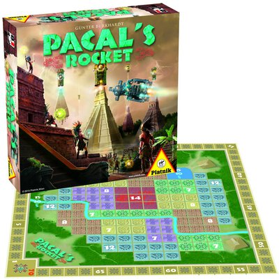 Alle Details zum Brettspiel Pacal's Rocket und ähnlichen Spielen
