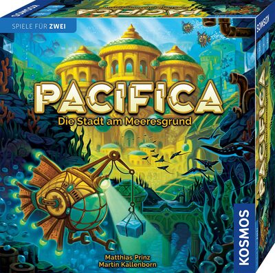Alle Details zum Brettspiel Pacifica - Die Stadt am Meeresgrund und ähnlichen Spielen