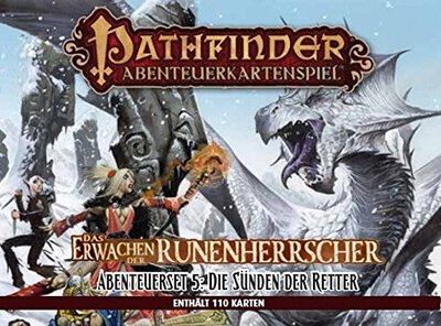 Alle Details zum Brettspiel Pathfinder Abenteuerkartenspiel: Das Erwachen der Runenherrscher #5 - Die SÃ¼nden der Retter (Abenteuerset-Erweiterung) und Ã¤hnlichen Spielen