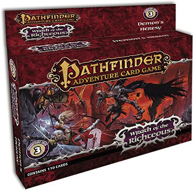 Alle Details zum Brettspiel Pathfinder Adventure Card Game: Wrath of the Righteous #3 – Demon's Heresy (Abenteuerset-Erweiterung) und ähnlichen Spielen