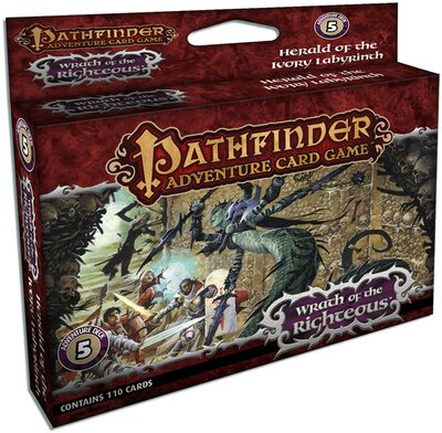 Alle Details zum Brettspiel Pathfinder Adventure Card Game: Wrath of the Righteous #5 â€“ Herald of the Ivory Labyrinth (Abenteuerset-Erweiterung) und Ã¤hnlichen Spielen