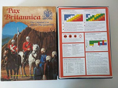 Alle Details zum Brettspiel Pax Britannica: The Colonial Era 1880 to the Great War und ähnlichen Spielen