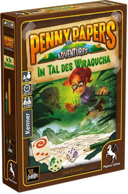Alle Details zum Brettspiel Penny Papers Adventures: Im Tal des Wiraqucha und ähnlichen Spielen