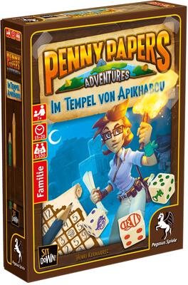 Alle Details zum Brettspiel Penny Papers Adventures: Im Tempel von Apikhabou und ähnlichen Spielen