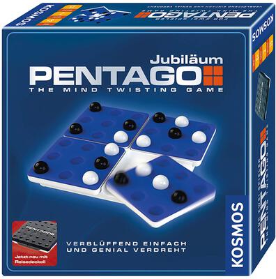 Alle Details zum Brettspiel Pentago und ähnlichen Spielen