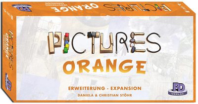 Alle Details zum Brettspiel Pictures Orange (1. Erweiterung) und ähnlichen Spielen