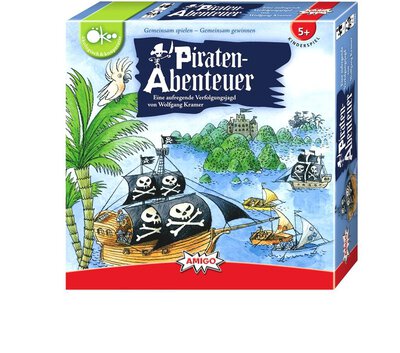 Alle Details zum Brettspiel Piraten-Abenteuer / Corsaro - Irrfahrt im Piratenmeer (Kinderspiel des Jahres 1991) und ähnlichen Spielen