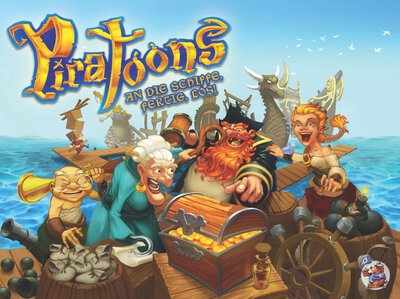 Alle Details zum Brettspiel Piratoons: An die Schiffe, fertig, los! und ähnlichen Spielen