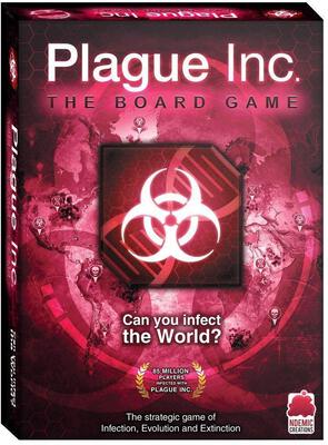 Alle Details zum Brettspiel Plague Inc.: The Board Game und ähnlichen Spielen
