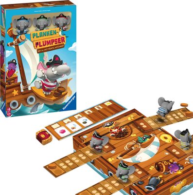 Alle Details zum Brettspiel Planken-Plumpser und ähnlichen Spielen