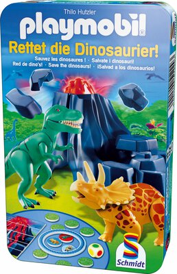 Alle Details zum Brettspiel Playmobil Rettet die Dinosaurier! und ähnlichen Spielen