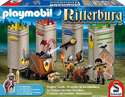 Alle Details zum Brettspiel Playmobil: Ritterburg Spiel - Auf der Suche nach dem Edelstein-Schatz und ähnlichen Spielen
