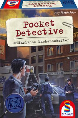 Alle Details zum Brettspiel Pocket Detective: Gefährliche Machenschaften (Fall Nr. 2) und ähnlichen Spielen