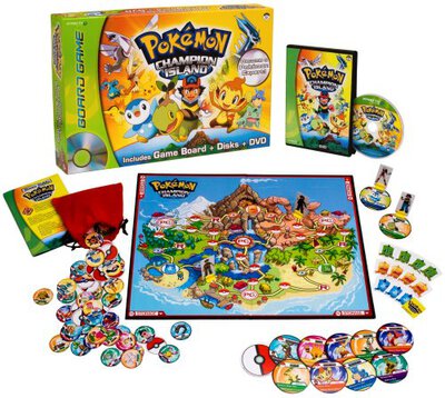 Alle Details zum Brettspiel Pokémon Champion Island DVD Board Game und ähnlichen Spielen