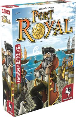 Alle Details zum Brettspiel Port Royal Kartenspiel und ähnlichen Spielen