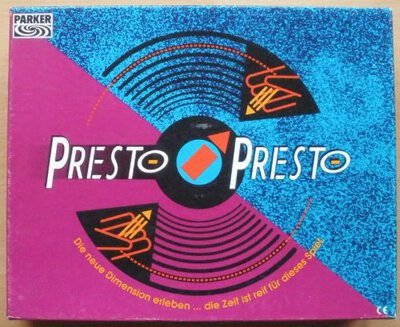 Alle Details zum Brettspiel Presto Presto und ähnlichen Spielen