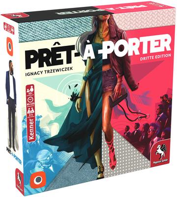 Alle Details zum Brettspiel Prêt-à-Porter und ähnlichen Spielen